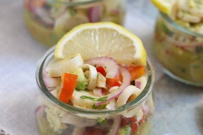 Ceviche vegano