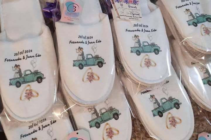 Pantuflas personalizadas