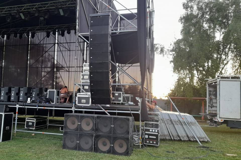 Amplificación Line Array