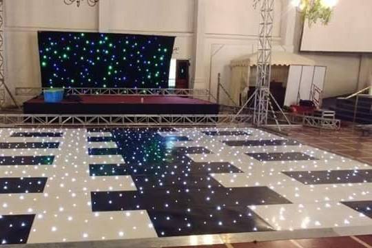 Pista sky floor led