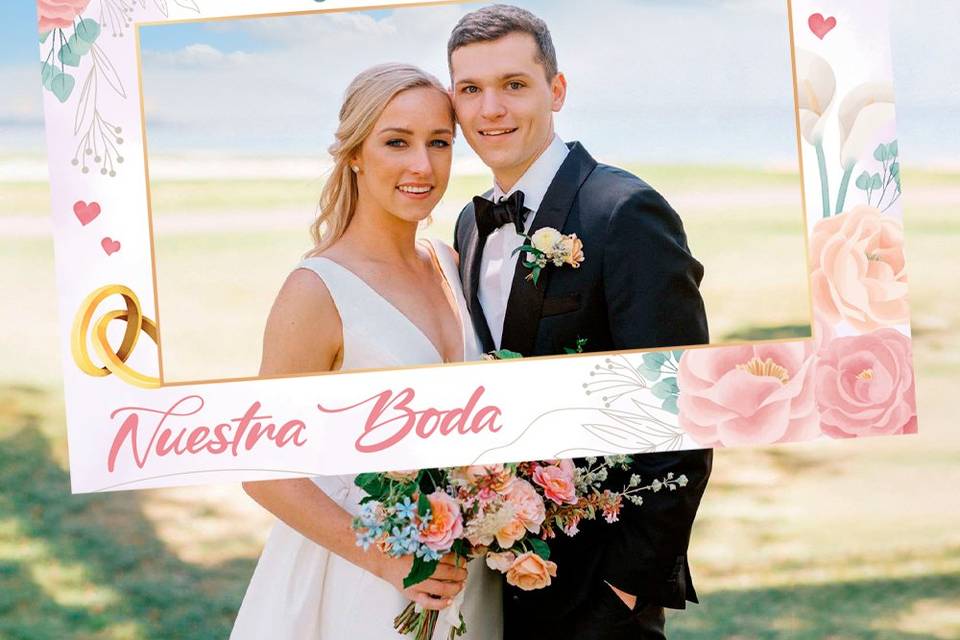 Cuadro Selfie Matrimonio