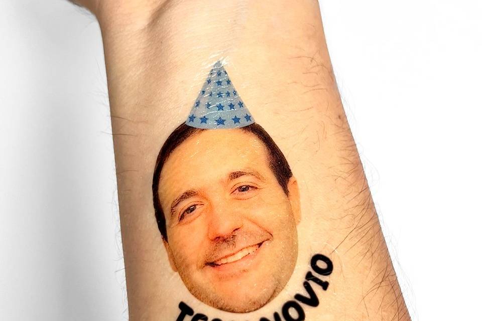 Tatuajes Temporales Team Novio