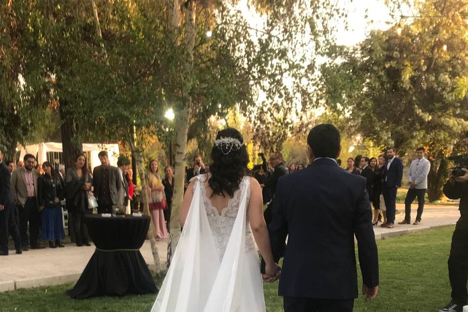 Camino al altar