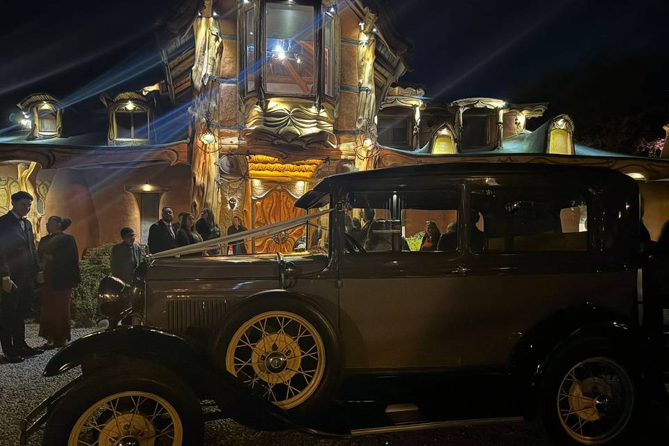 Llegada de novios fiesta