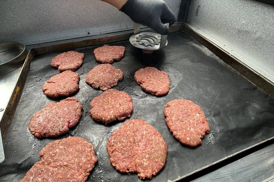 Preparación hamburguesa casera