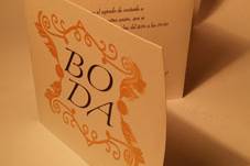 Invitación vintage