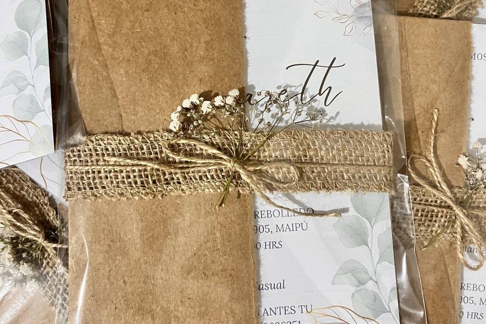 Partes para anunciar su boda