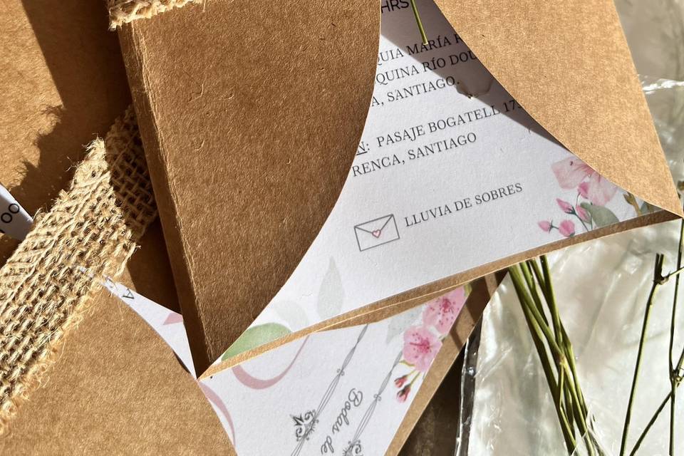 Partes para anunciar su boda