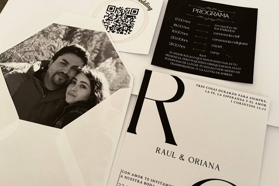 Partes para anunciar su boda