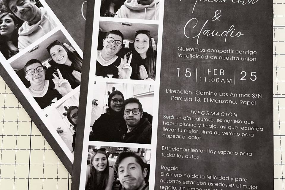 invitación personalizada