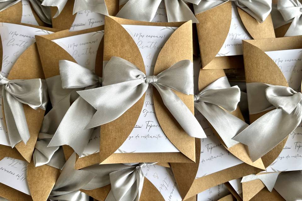 Partes para anunciar su boda