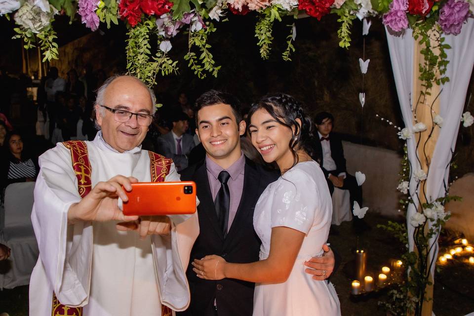 Captura de fotos el día de la boda