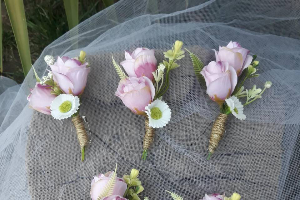 Boutonniere para novio