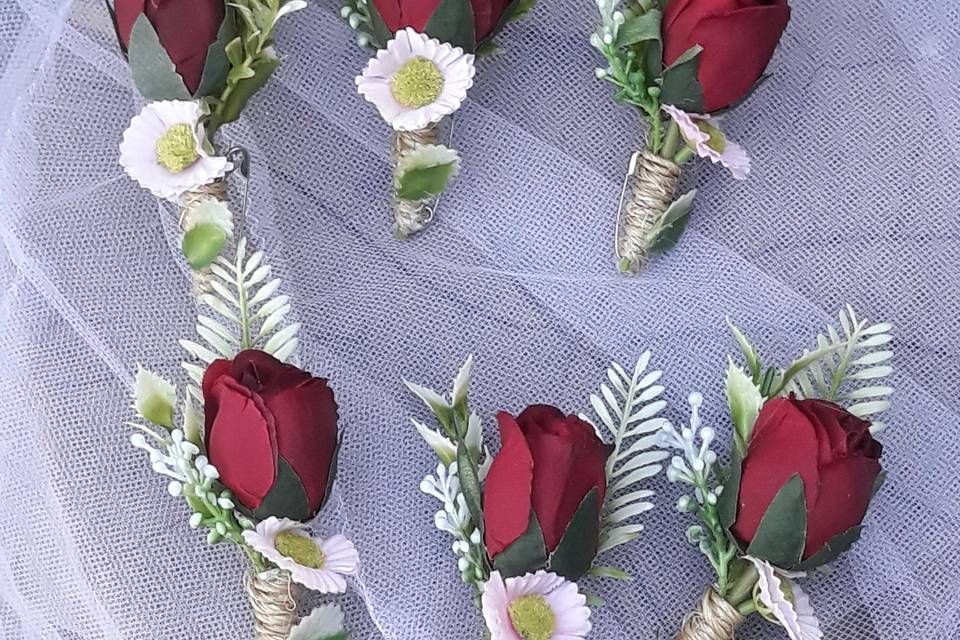 Boutonniere para novio