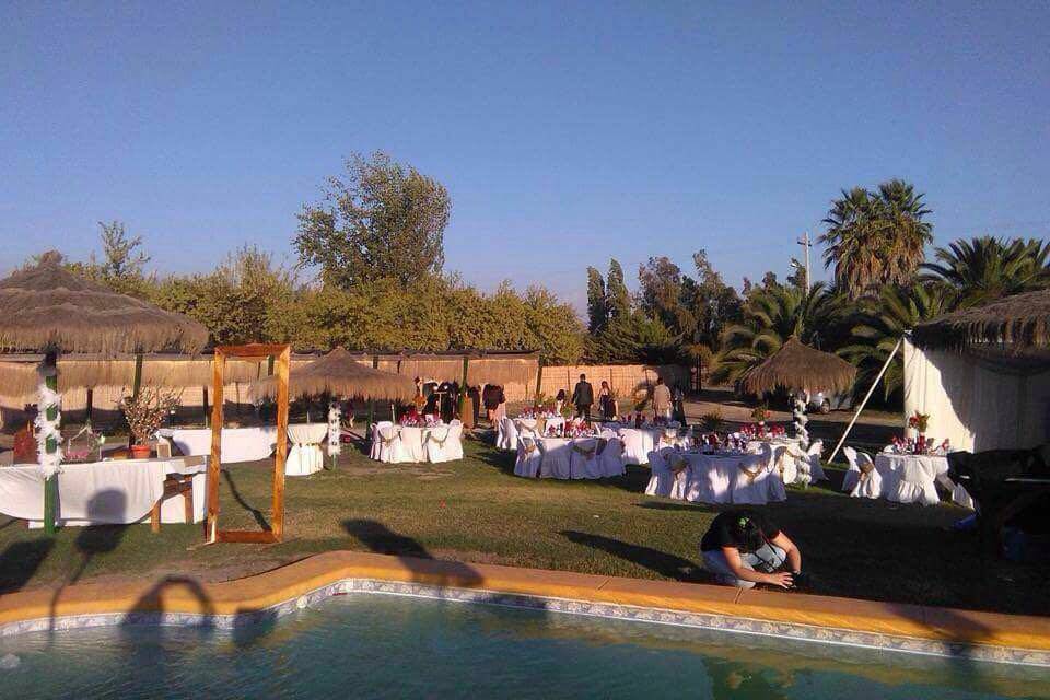 Piscina a la vista