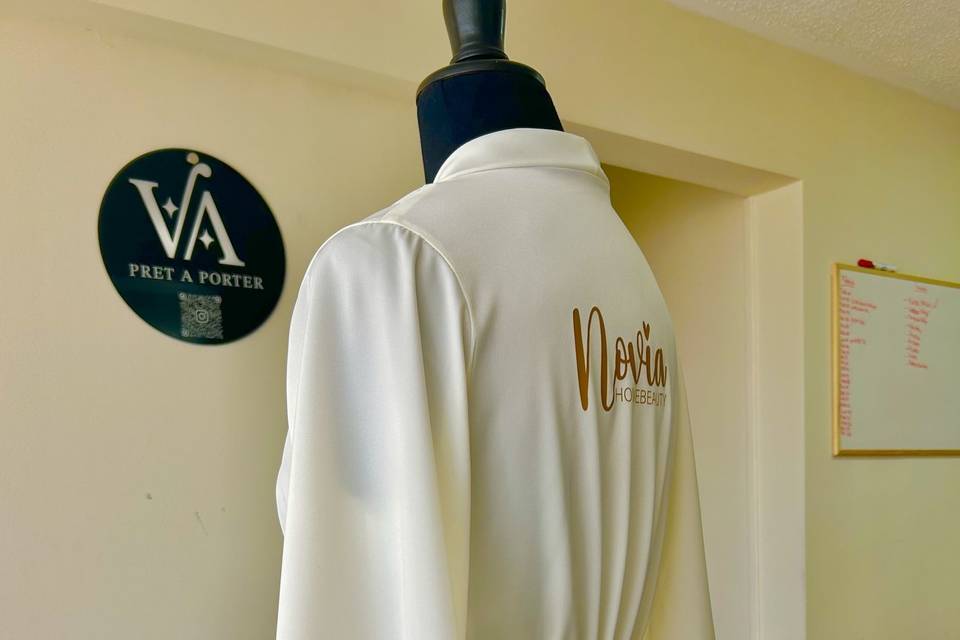 Bata novia personalizada