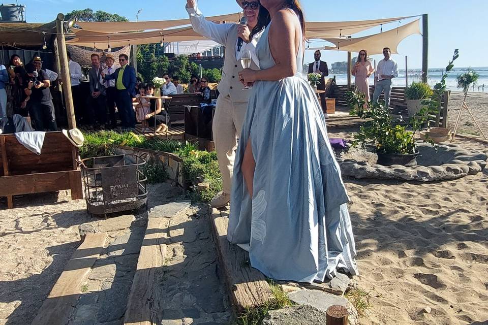 Matrimonio en la playa