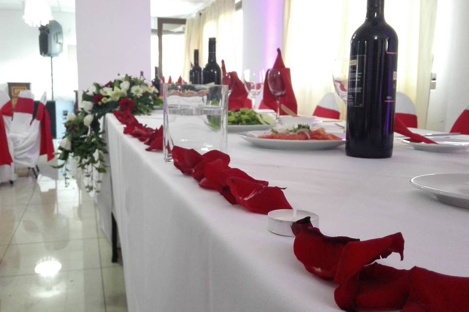 Mesa de los novios