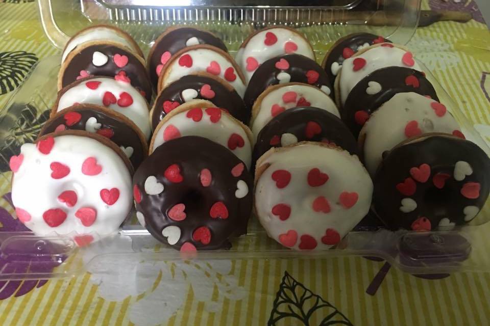 Mini Donuts Romanticas