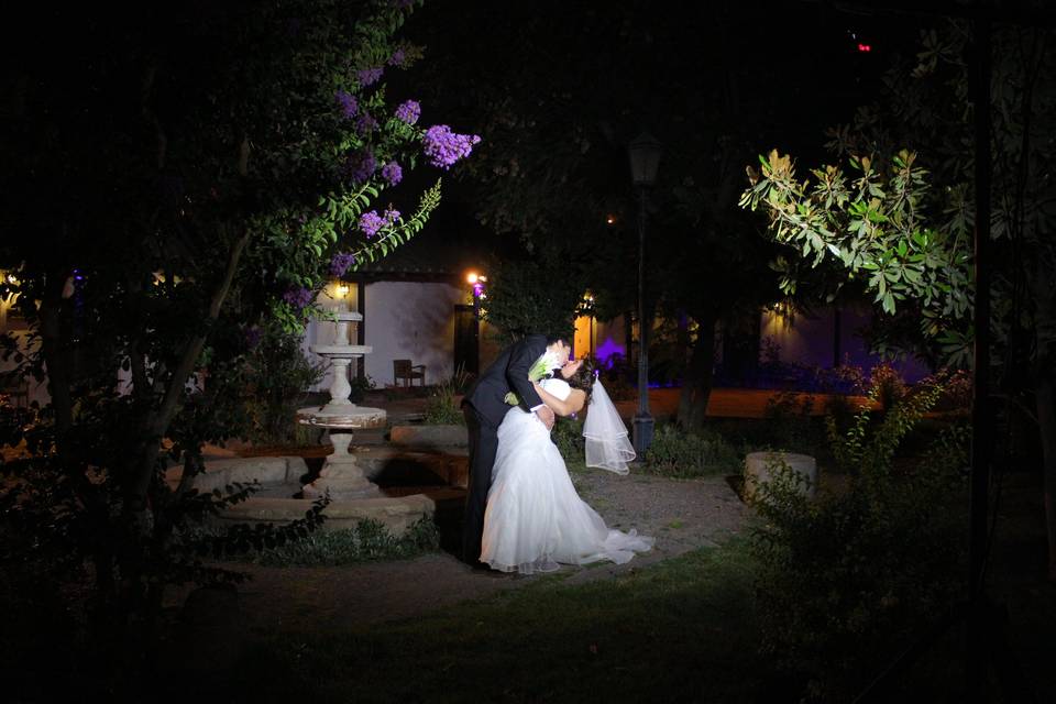 Foto llegada de la novia