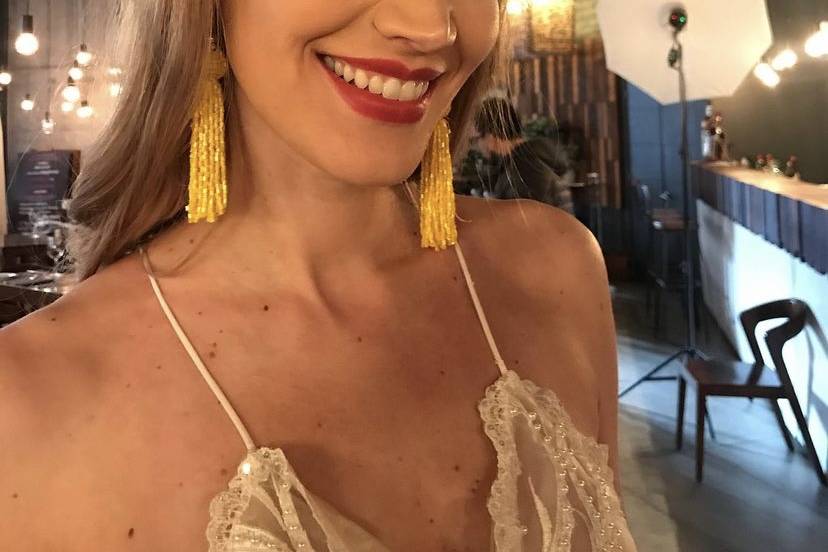 Maquillaje novia sesión fotos