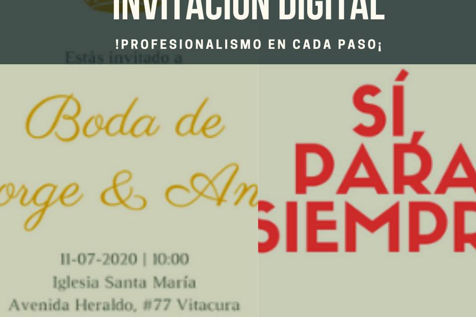 Invitaciones digitales