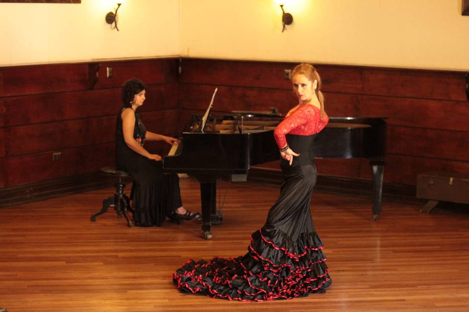 Piano y flamenco