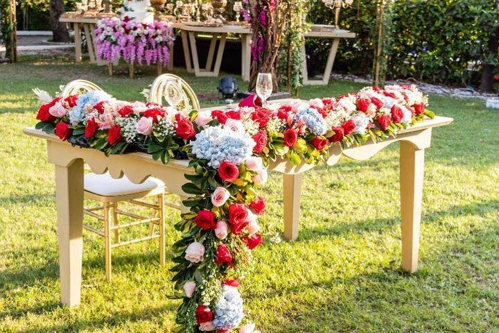 Mesa para novios