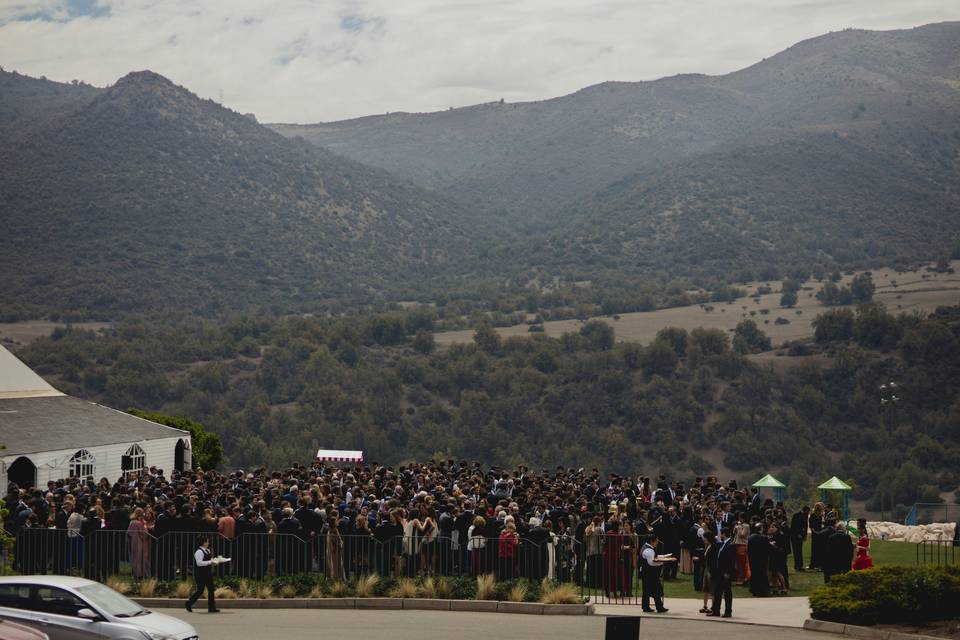 Exterior Salón cordillera