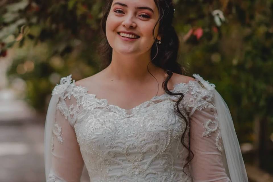 Novia radiante