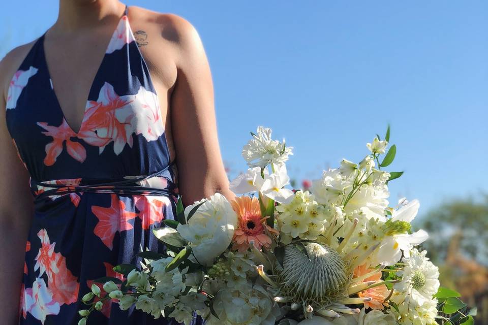 Wild Bridal Bouquet