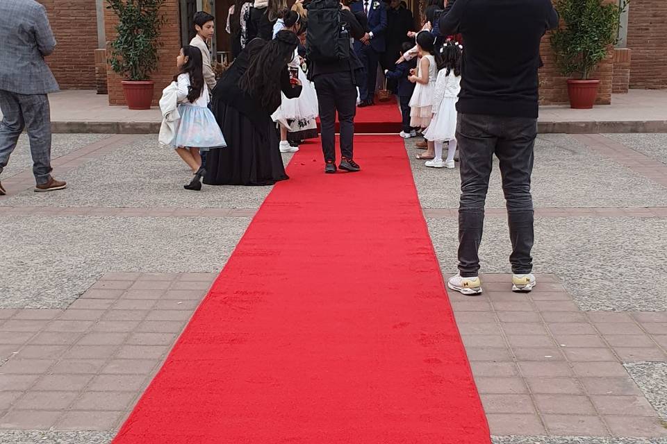 Alfombra roja 1.20x40mts