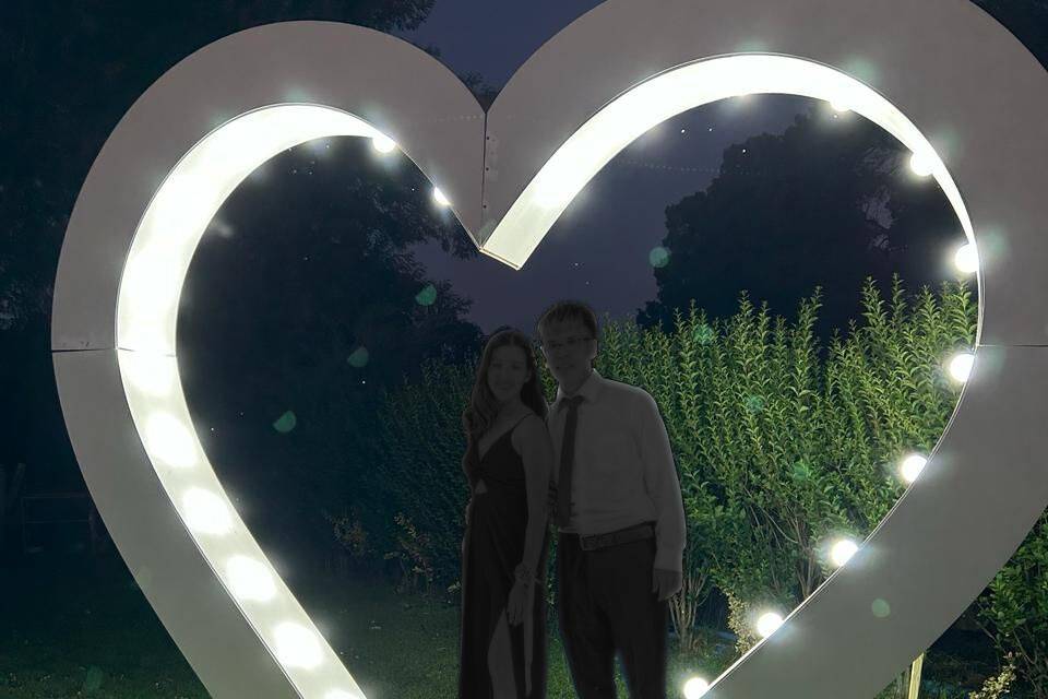 Corazón de foto