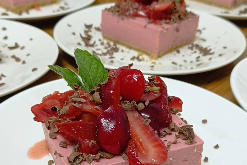 Panaccota frutos rojos