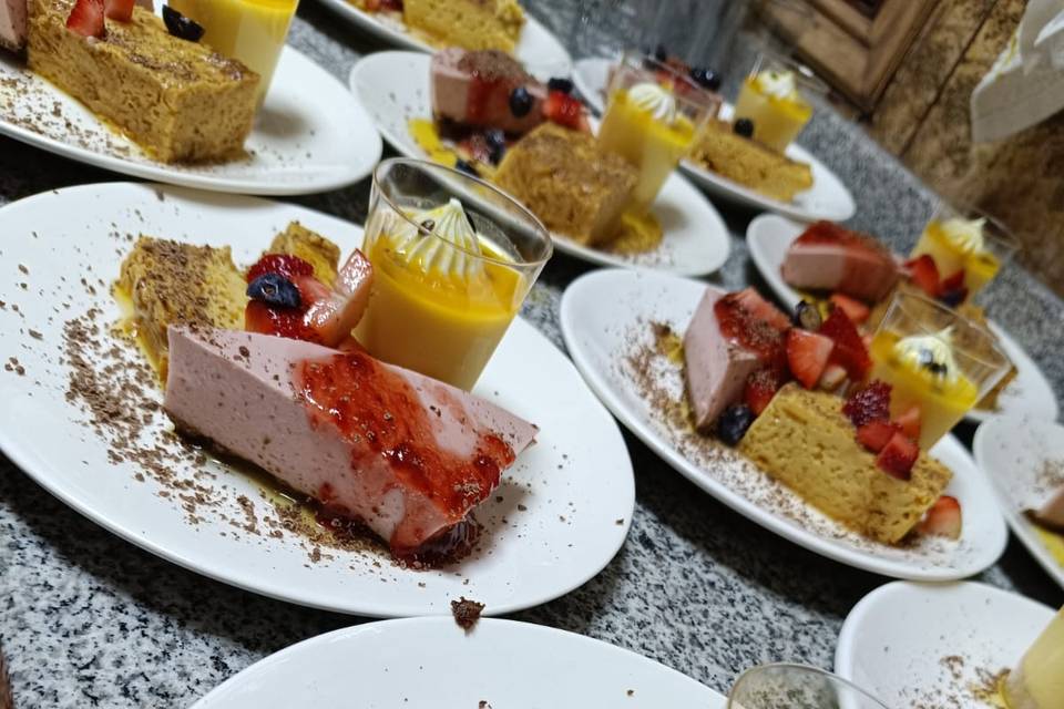 Trilogía de postre