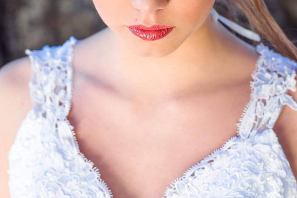 Maquillaje y peinado novia