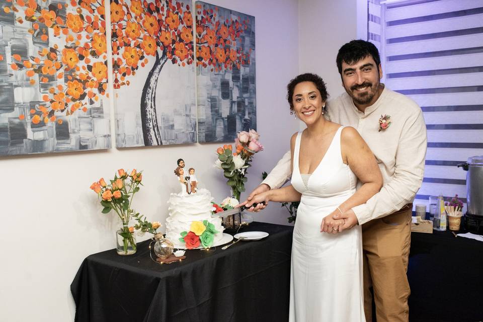 Marcela & Pablo torta