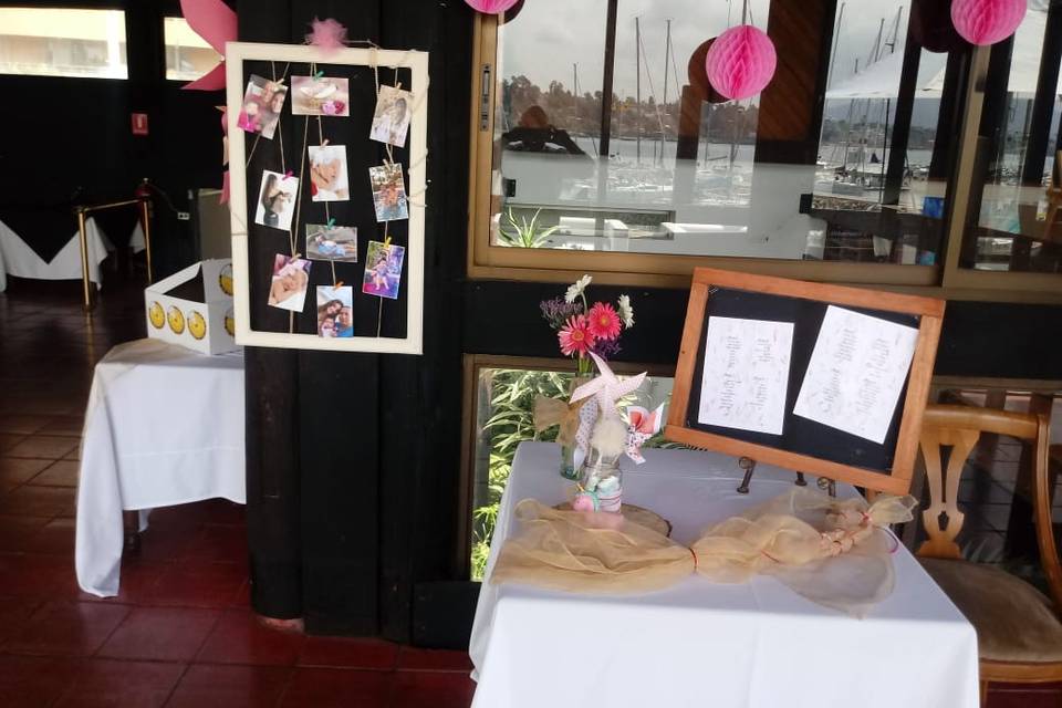 Lista de invitados. bautizo
