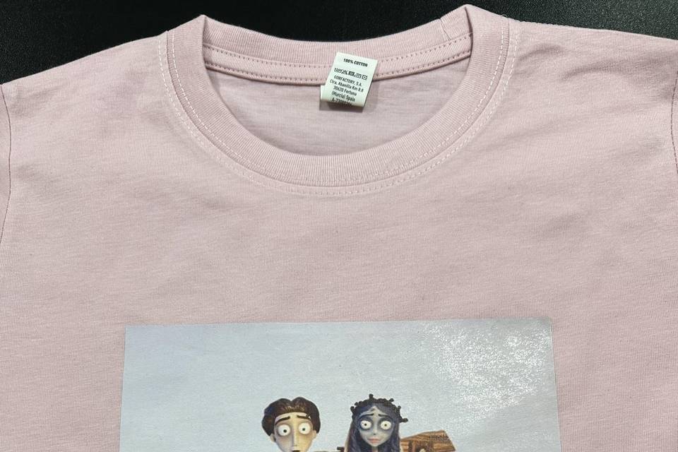 Polera algodón personalizada