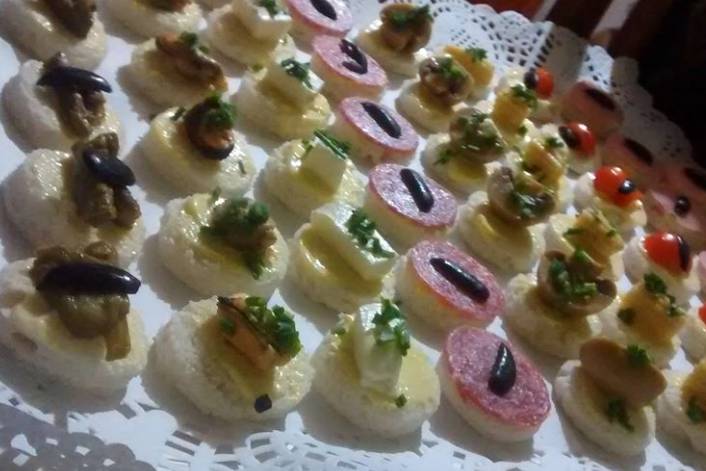 Mini canapés