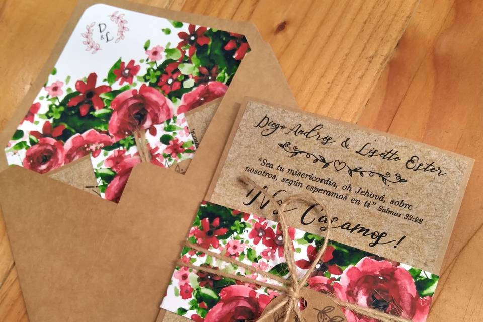 Invitaciones de matrimonio