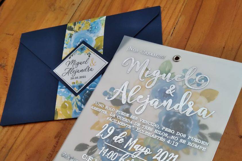 Invitaciones de matrimonio