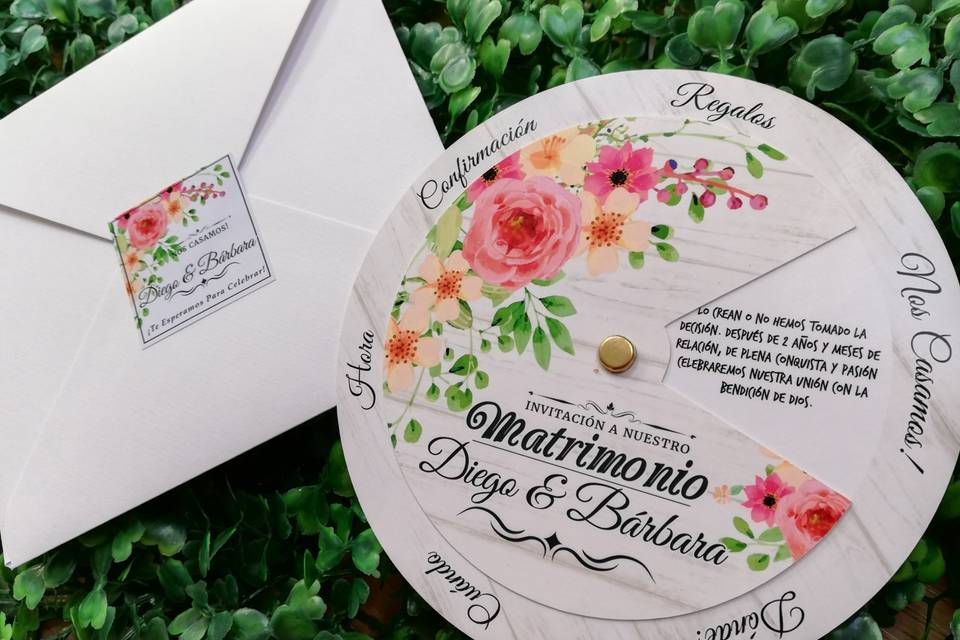 Invitaciones de matrimonio