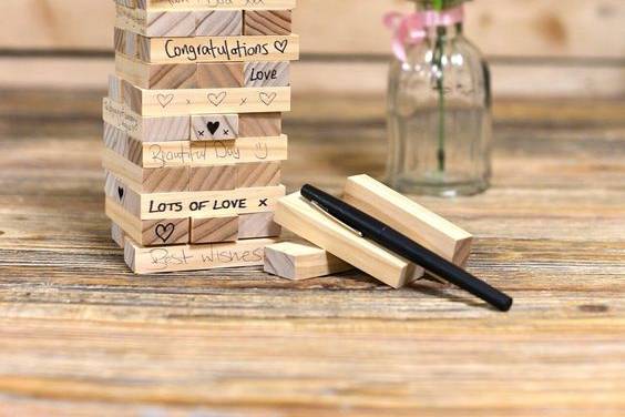 Jenga para novios