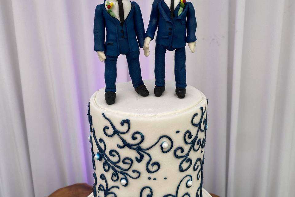 Pastel de bodas