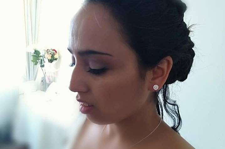 Maquillaje y peinado boda civil