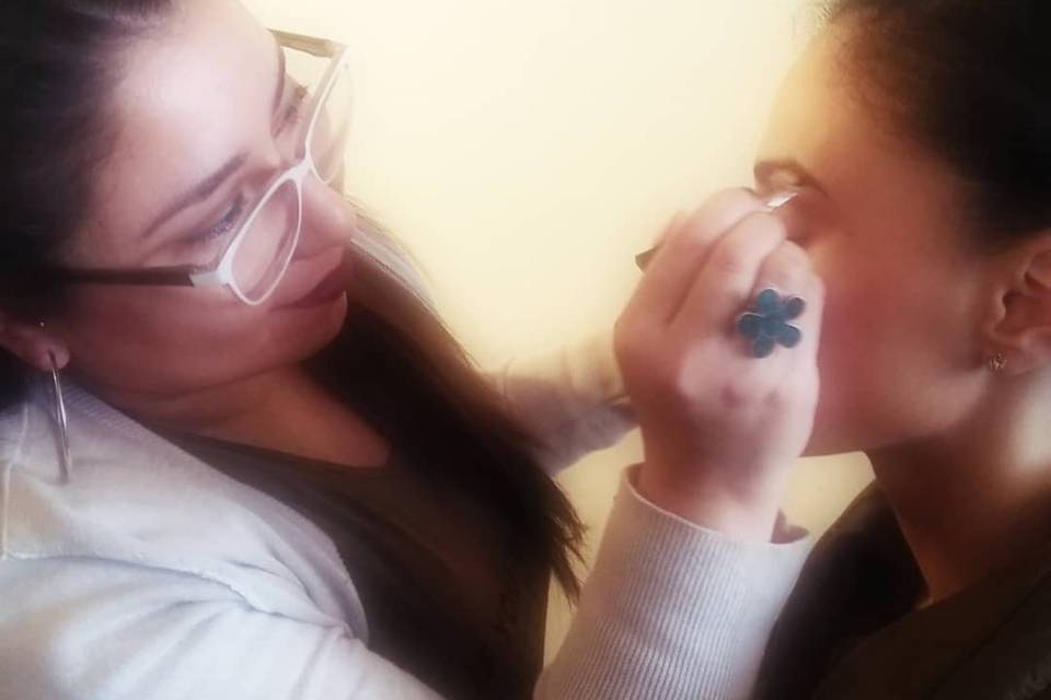 Proceso maquillaje