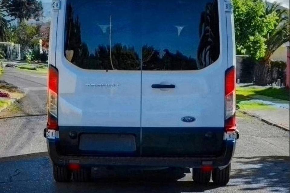 Vista trasera