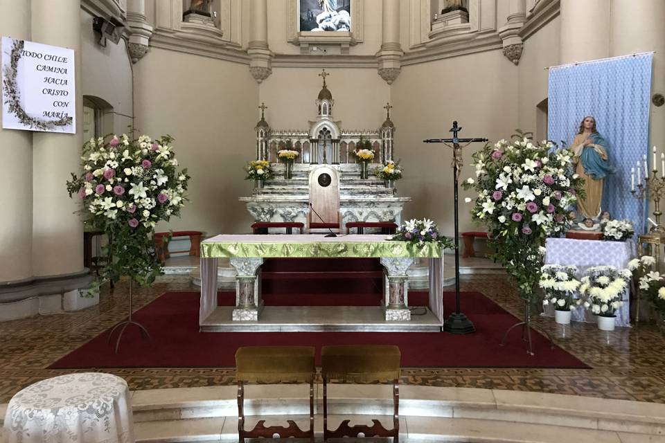 Altar santa gemita ñuñoa