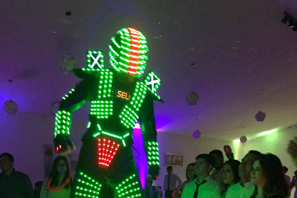 Selfie Bot Robot Led